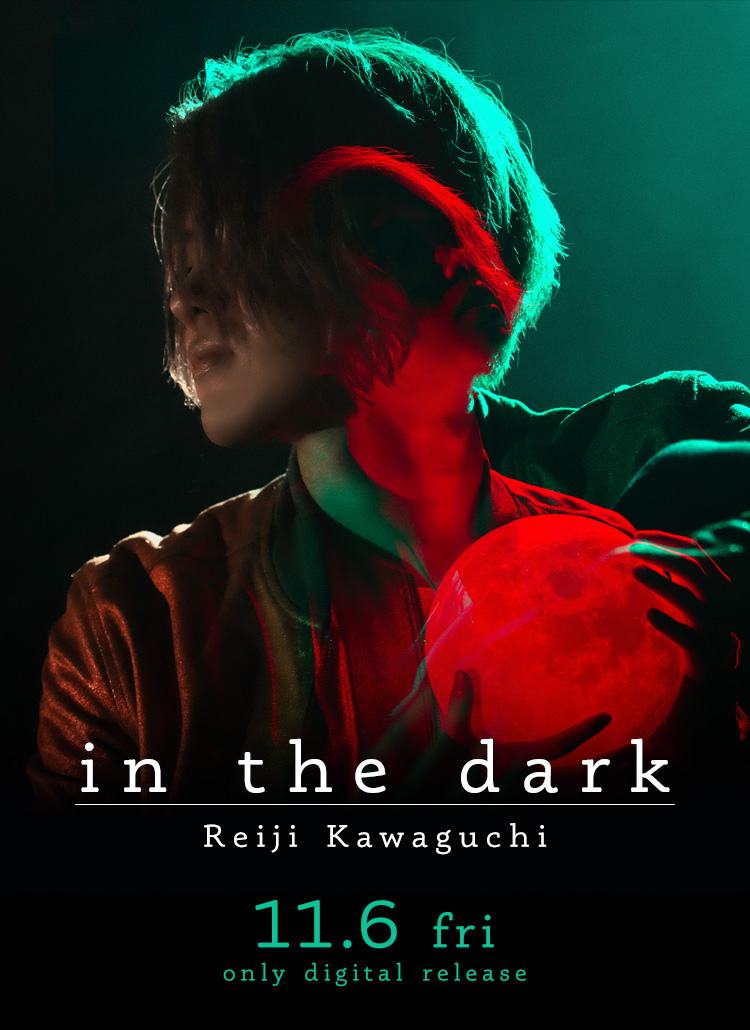 Reiji Kawaguchi 11.6 (fri) 『in the dark』 only digital release